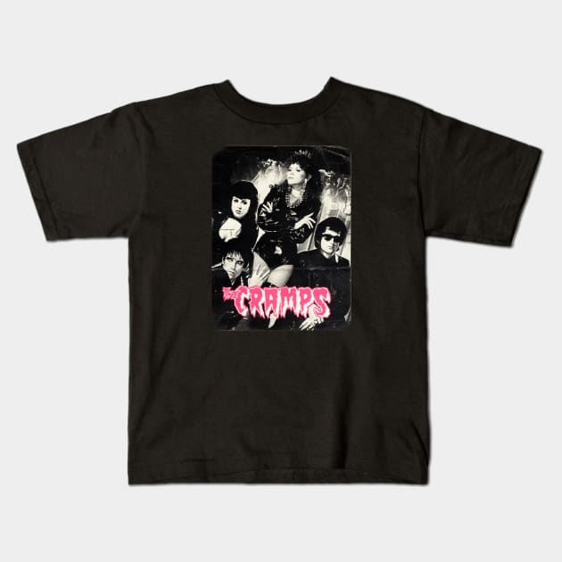 Poster Cramps Kids T-Shirt by Motartefa Art